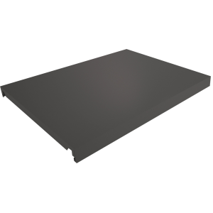 Hyllplan Mörkgrå Ral7037 465X400mm 1-Pack