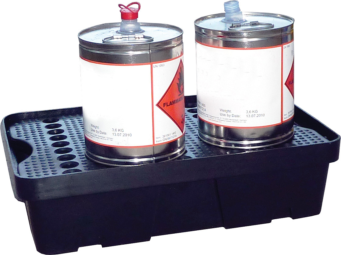 Spilltråg med Galler Polyetylen L600xb400xh155mm 20L - Bild 2