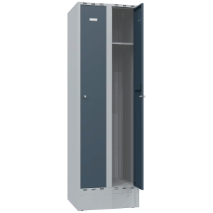 Klädskåp 550 Ral7035/7035 Cyl.Lås Pt/Dd 3X300 - 900Mm