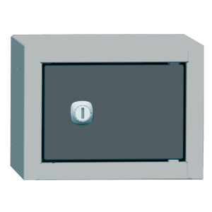 Värdeskåp Grå Ral 7035/7031 H150xb200xd150mm