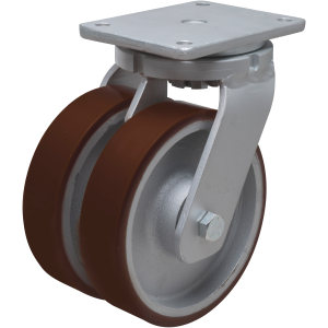 Länkhjul Fästplatta D30p Pu-Bana Kullager 2X150x50mm 1260Kg