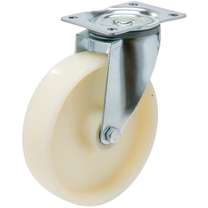 Länkhjul med Fästplatta Pp-Hjul Glidlager 80X32mm 120Kg