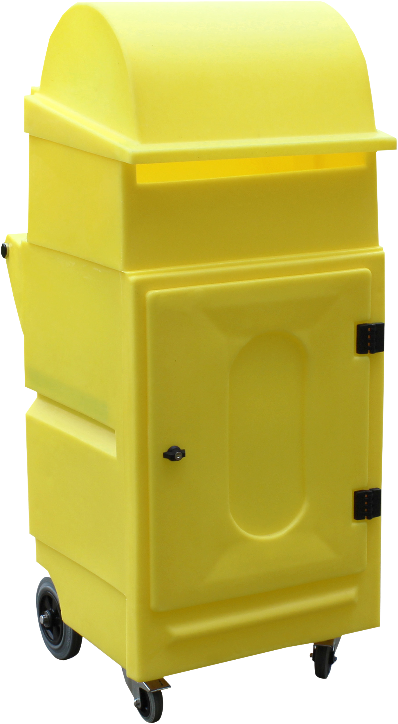 Arbetsstation Mobil, Låsbar Dörr Poly Xl, Spillbehållare 45L