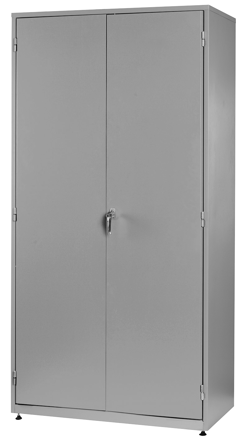 Maskinskåp Grå Ral7037 Grå Ral7037 H2000xb1020xd540mm