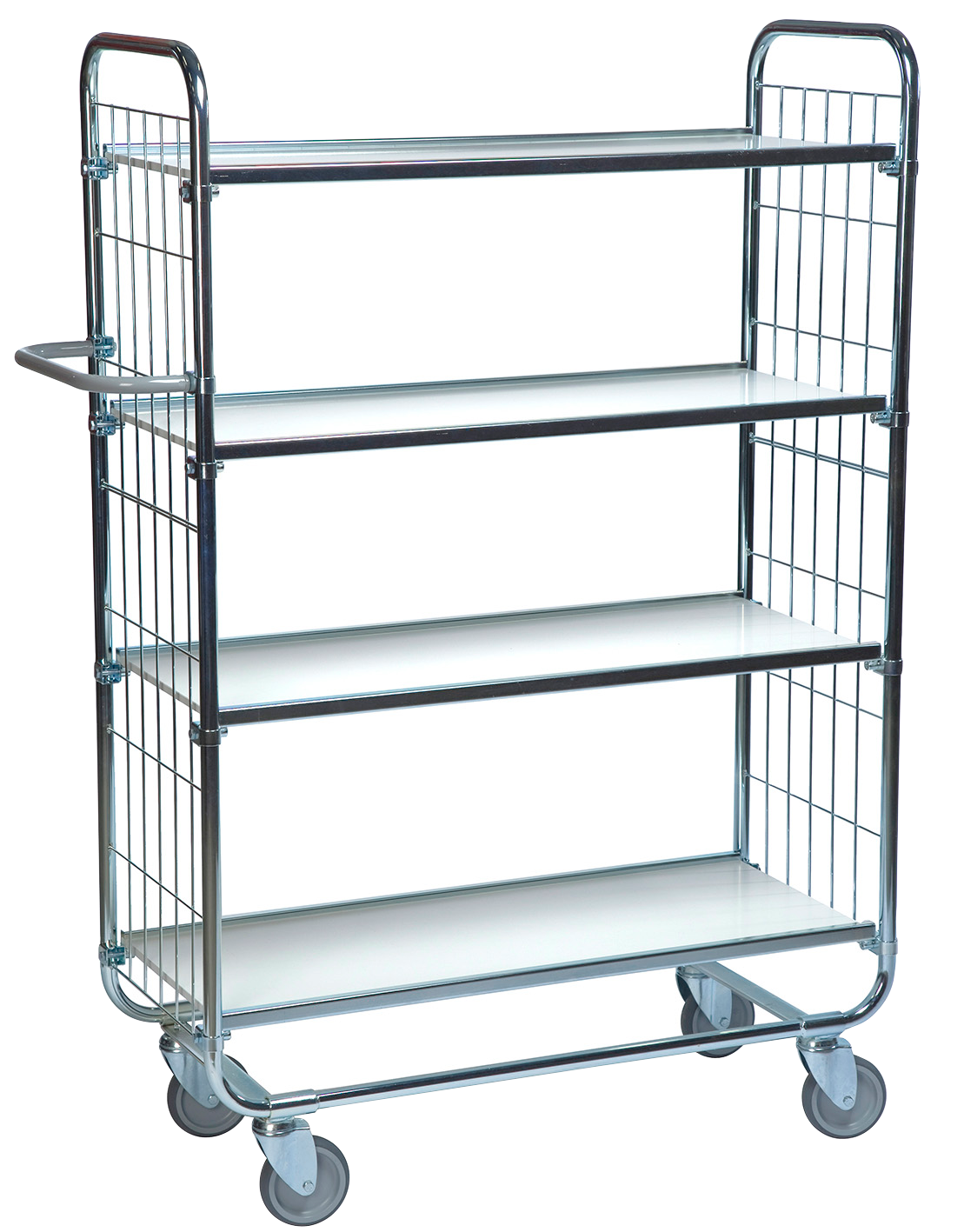 Hyllvagn 4 Hyllor L620xb425mm