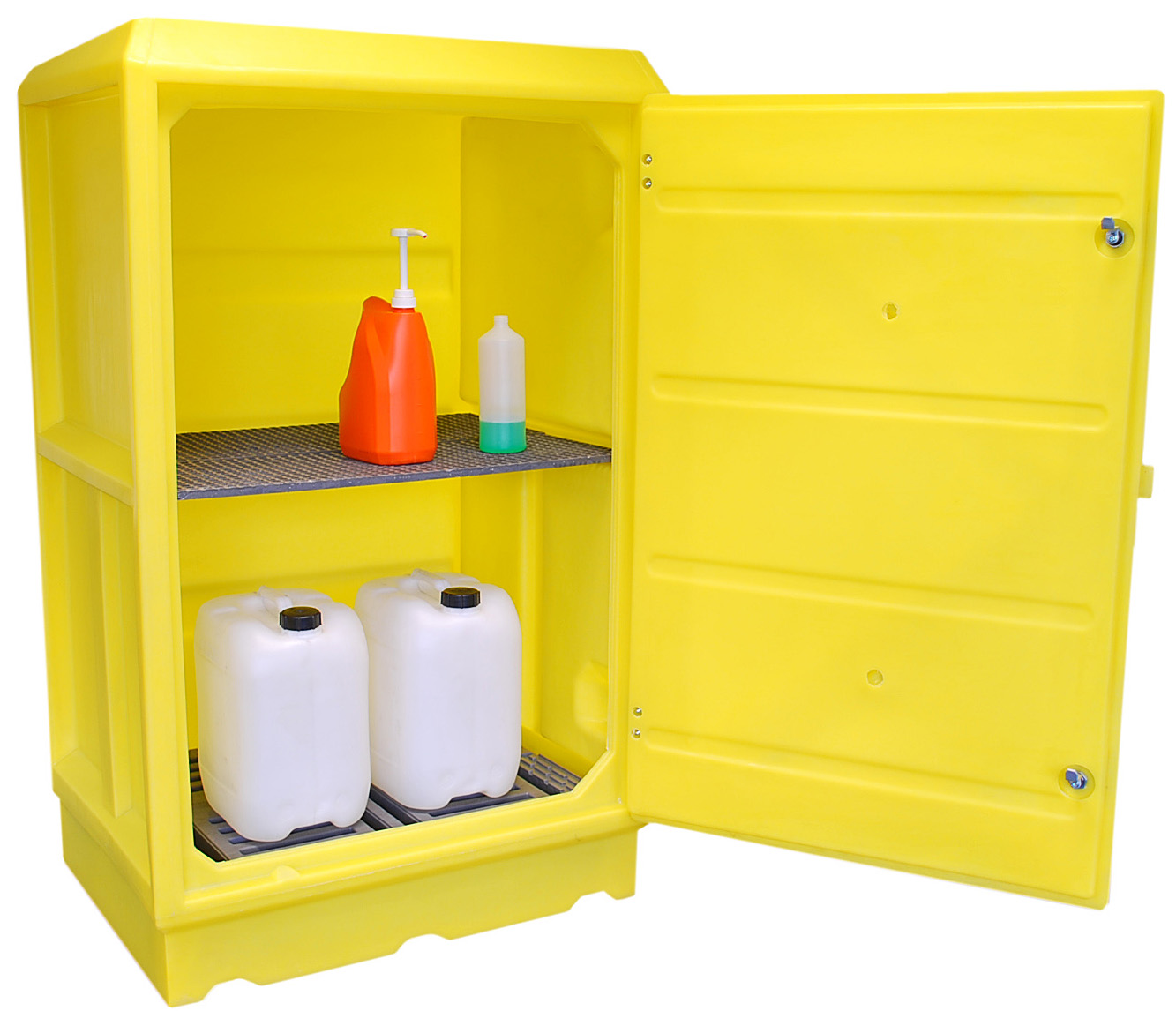 Miljöskåp Polyetylen H1520xb920xd720mm 100L