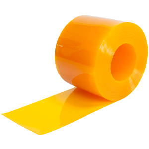 Stripesmaterial Gultransparent, Hel Rulle 50 M