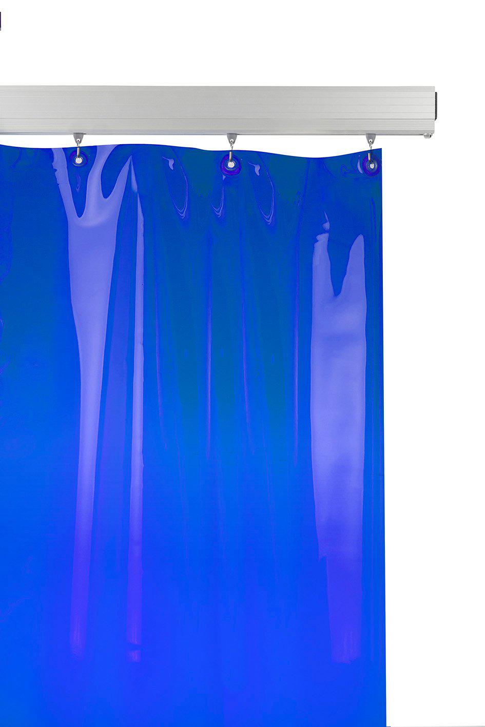 Draperi Blå Transparent 2200X1900mm