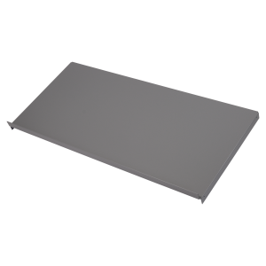 Hyllplan med Raskant Grå Ral7037 B975xd440mm