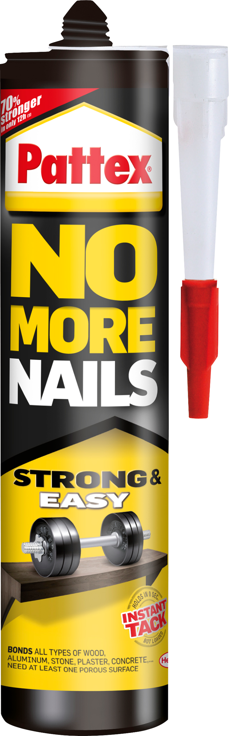 MONTERINGSLIM PATTEX NO MORE NAILS 300ML - Bild 3