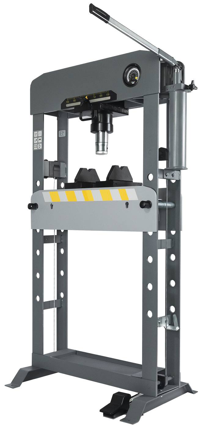 VERKSTADSPRESS WINNTEC 50T GOLV FLYTTBAR CYLINDER - Bild 2