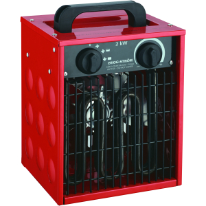 VÄRMEFLÄKT BYGG BYGG-STRÖM RÖD 230V 2KW IP44