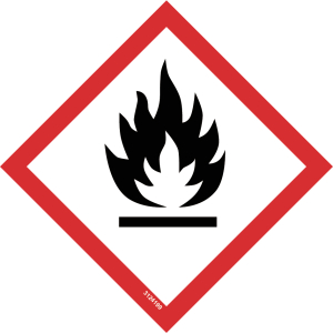 DEKAL UNIGRAPHICS FAROSYMBOL BRANDFARLIGA ÄMNEN 80X80MM