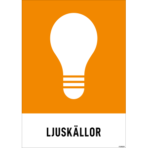 DEKAL UNIGRAPHICS MILJÖ GLÖDLAMPOR 148X210MM