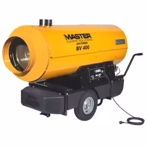 DIESELKANON MASTER BV400 110kW MED SKORSTEN