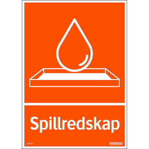 Spillredskap - Återvinningsdekaler - 210x297 mm