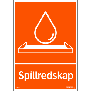 Spillredskap - Återvinningsdekaler - 210x297 mm