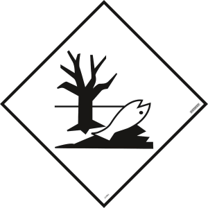 ADR Miljöfarliga ämnen - ADR-märkning - 300x300 mm